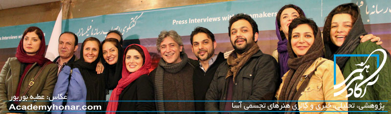 نشست برف روی کاج ها در برج میلاد