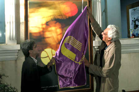 رونمایی یادمان پانزدهمین جشن سینمای ایران  