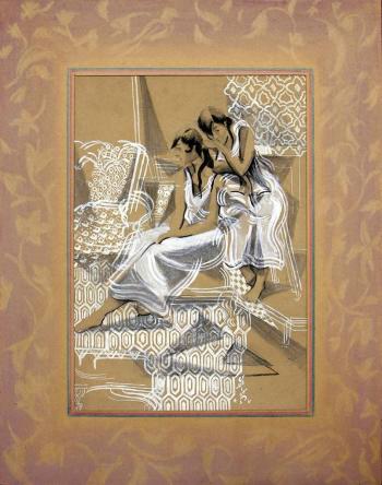 نمایشگاه نقاشی های مهدی احمدی در گالری هور