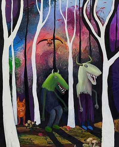 نقاشی‌های جدید استفانی گوتیل در نیویورک